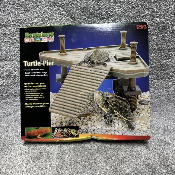 Reptology Aquatic Turtle Pier and Basking Platform Life Science Reptile - Picture 1 of 6